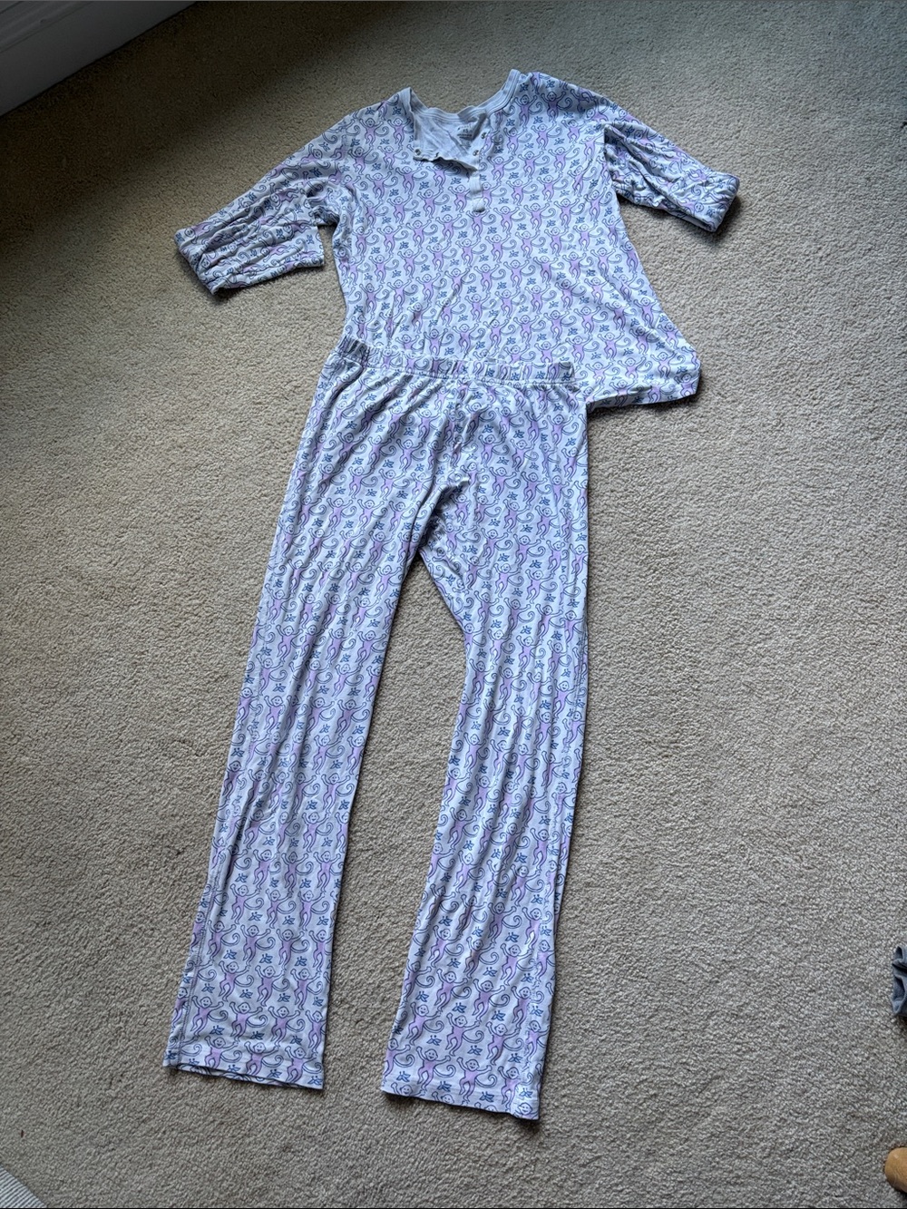 Roller Rabbit Lavender Womens Pajama Set